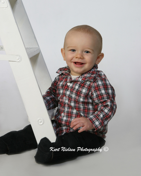 Toledo Baby Photographer Colton 9 monthsPortrait Studio in Toledo