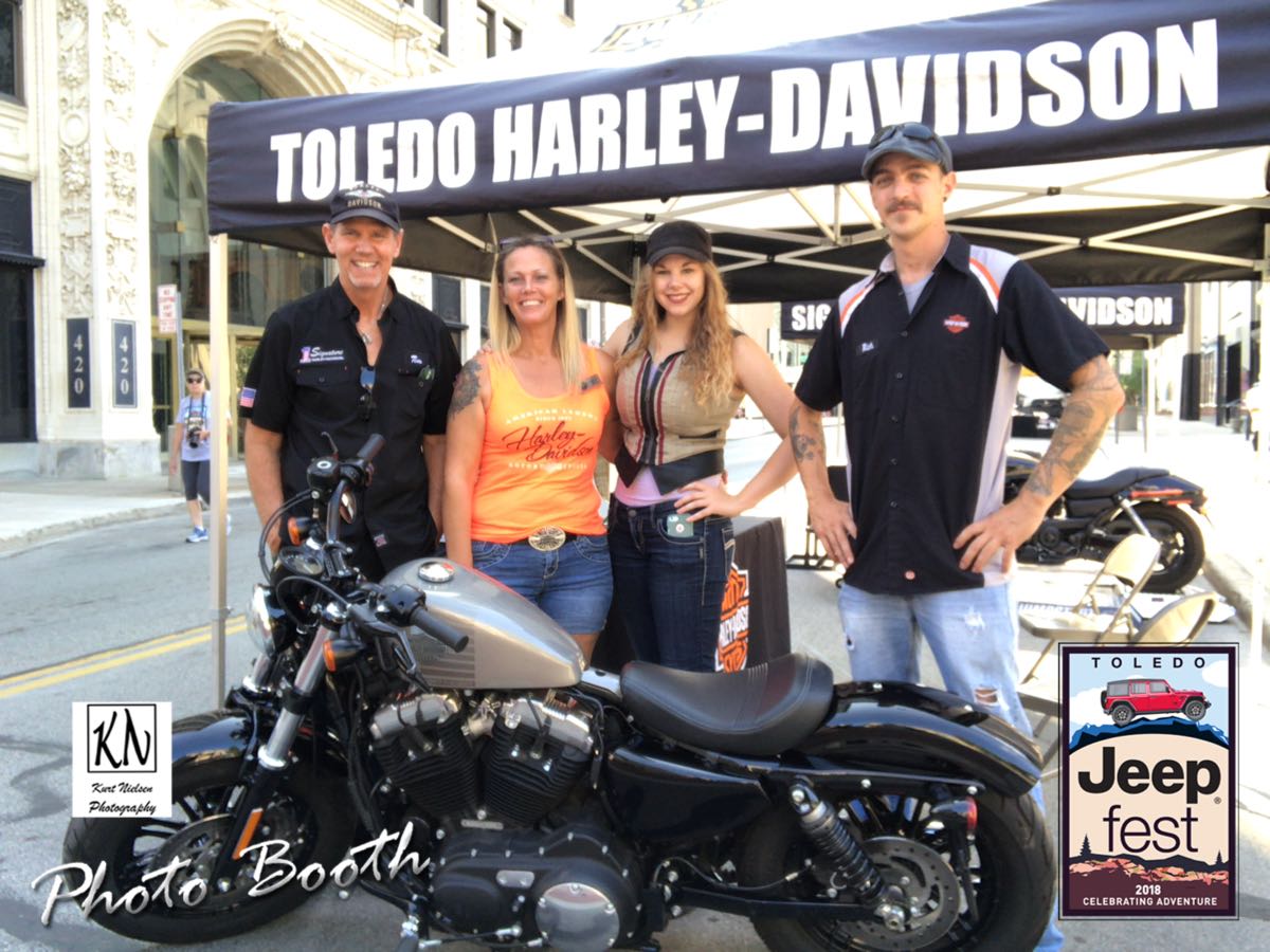 Toledo Harley Davidson at Toledo jeep Fest 2018