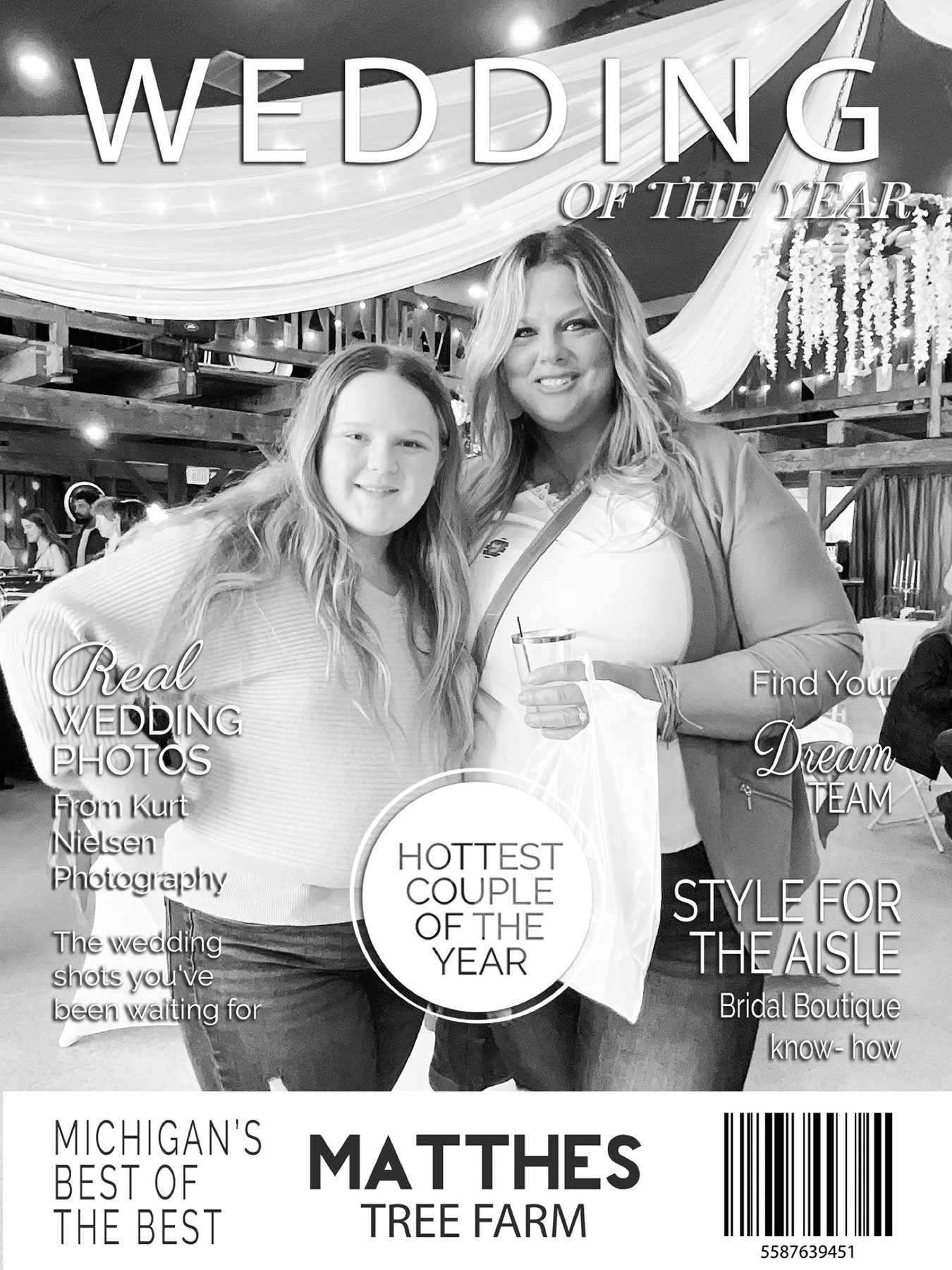 magazine photo booth rental in Toledo