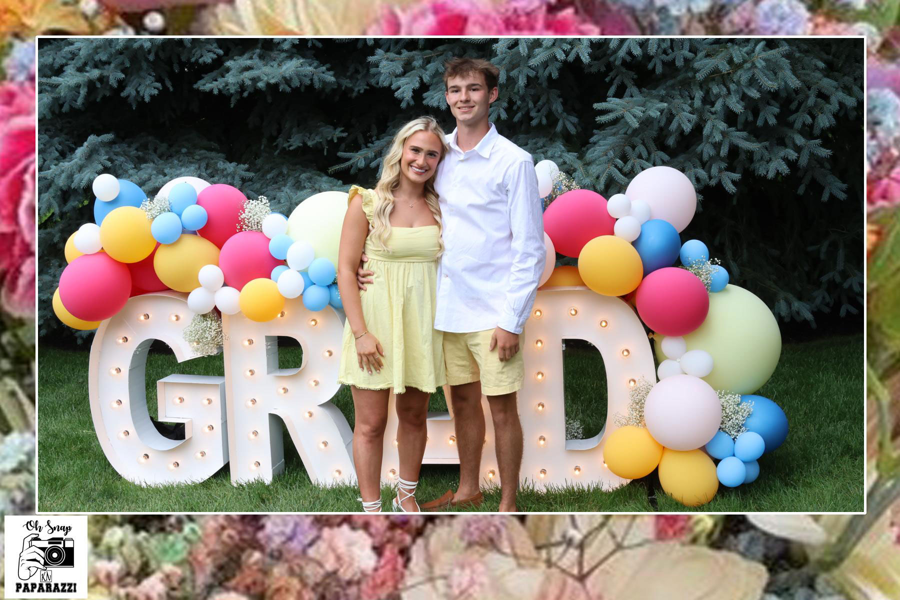 Graduation Party event photography and photo booth