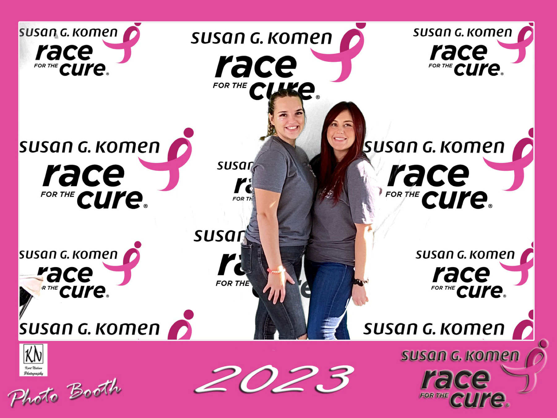 Komen Race for the Cure Toledo Photo Booth