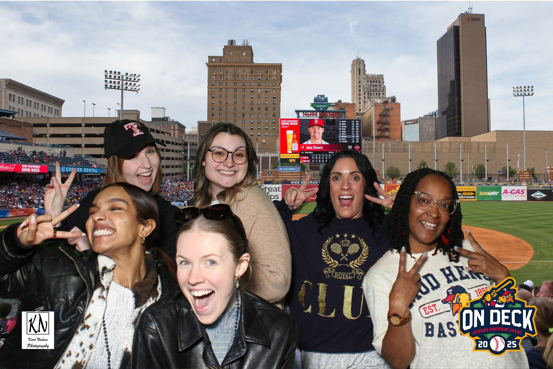  official photo booth rentals of the Toledo Mud Hens