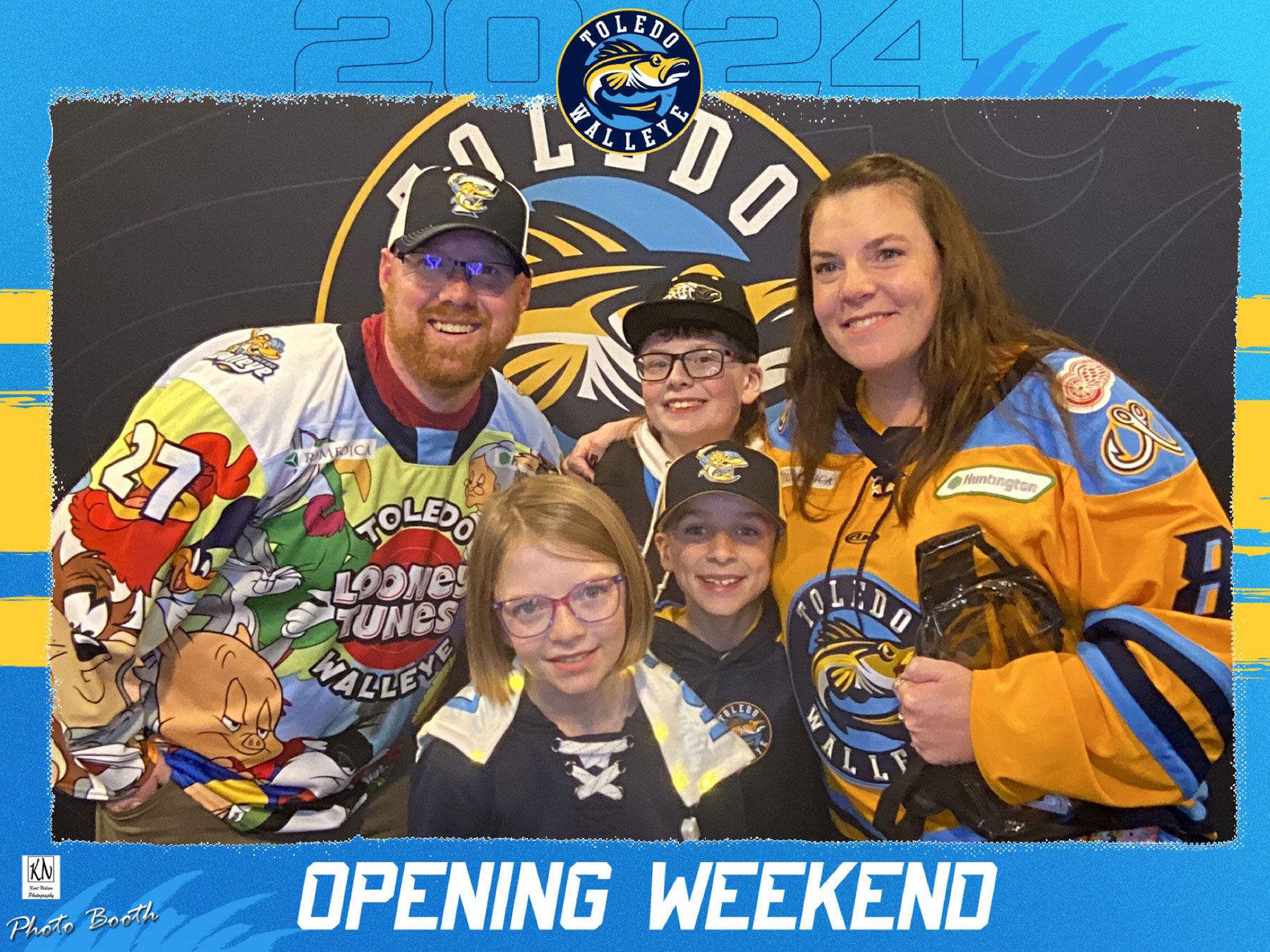 toledo walleye preferred photo booth