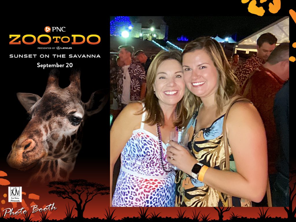 mobile photo booth photo at the 2024 Toledo Zoo to Do