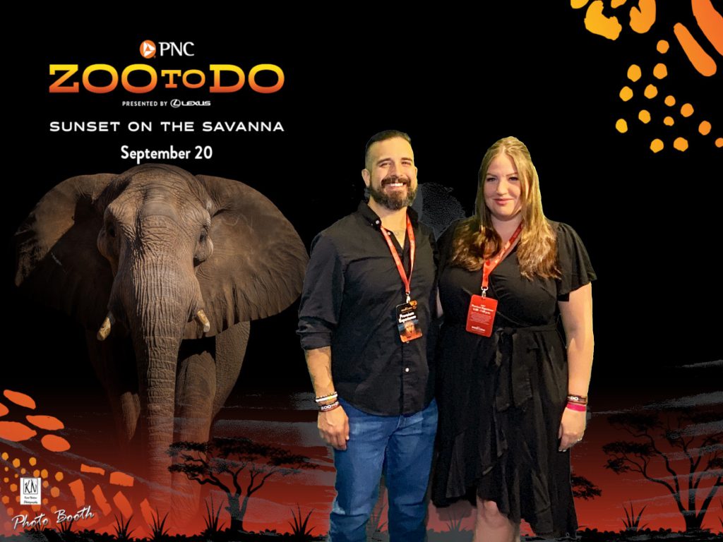 green screen digital photo booth experience for the Toledo Zoo to Do