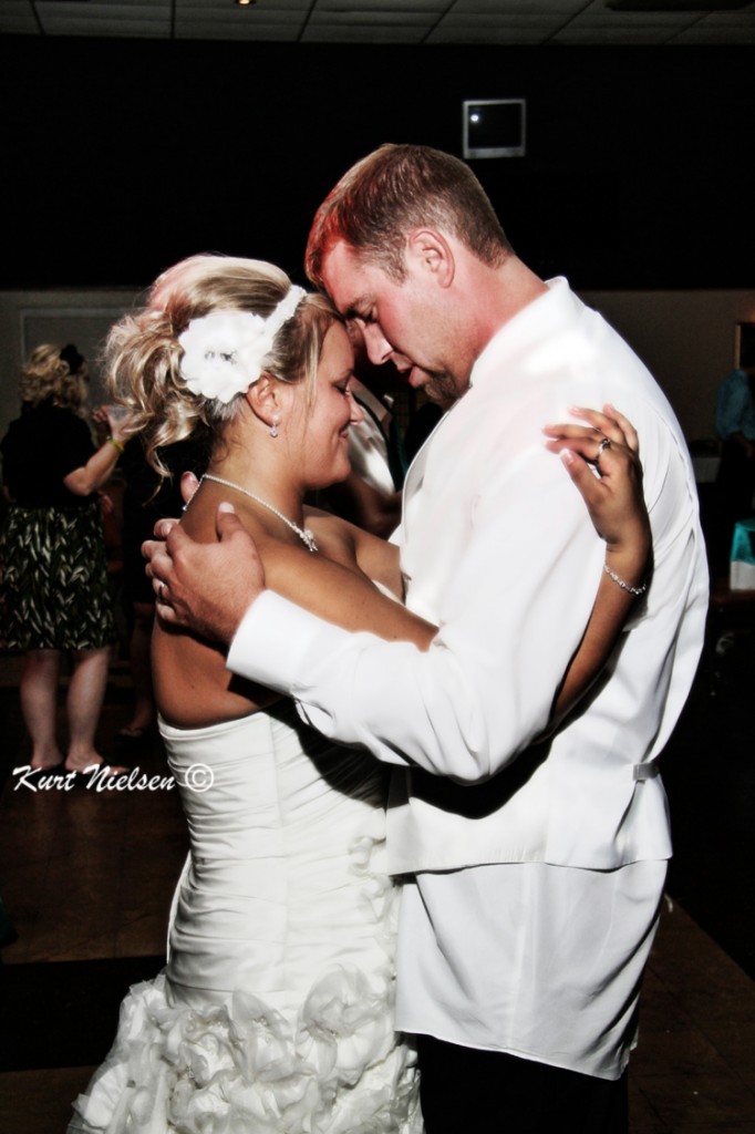 Dancing photos of bride and groom
