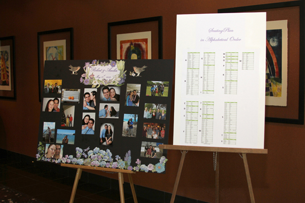 Seating Chart for Reception