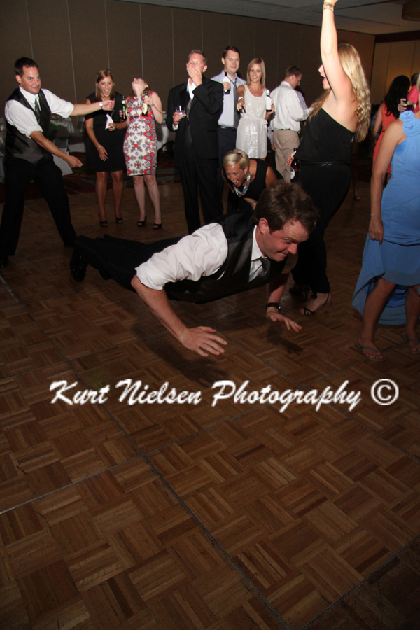getting down on the dance floor