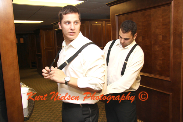 wedding suspenders