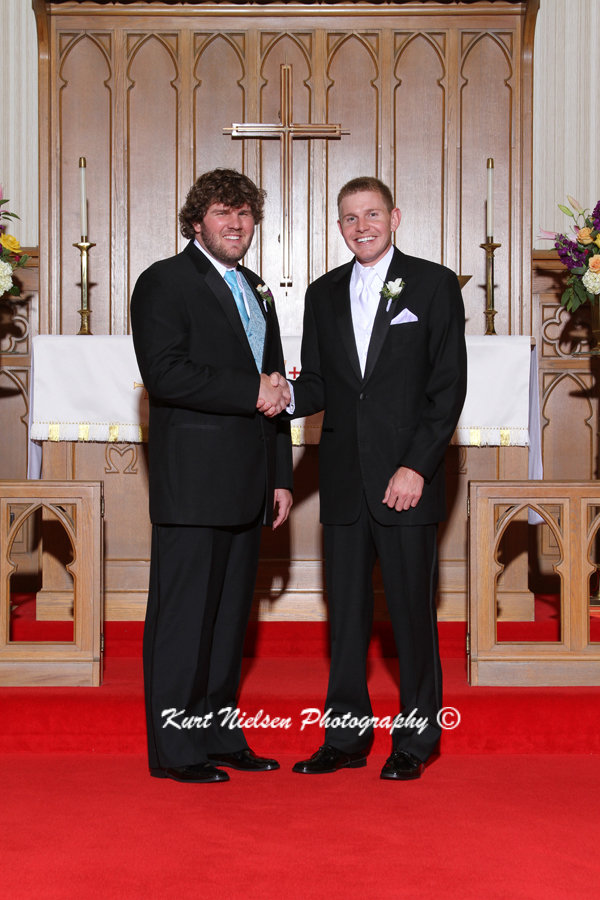 best man and groom photos