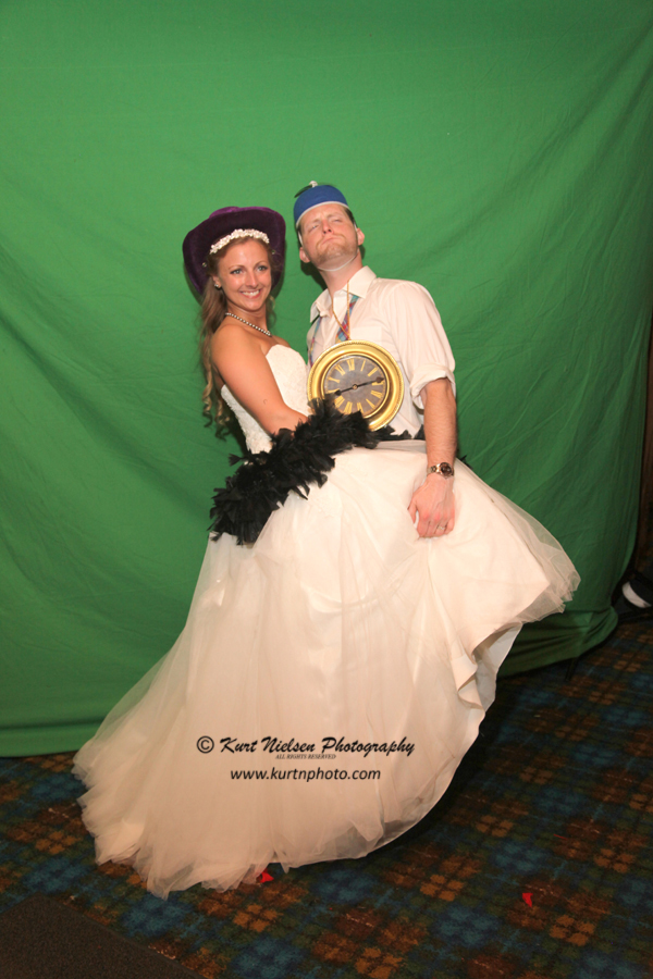green screen event photography