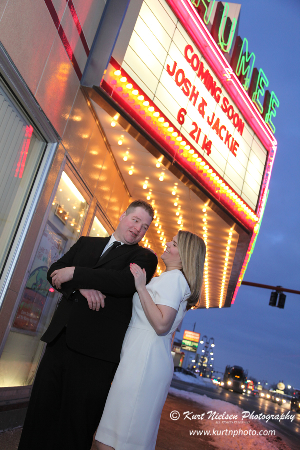 movie theater save the date photo