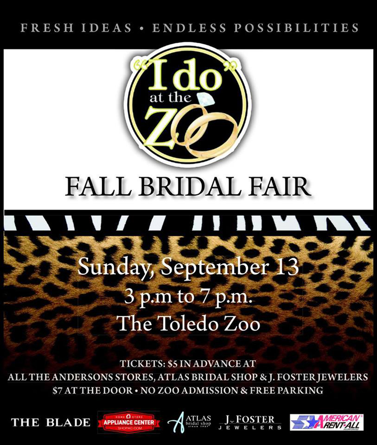toledo bridal show I do at the zoo 2015