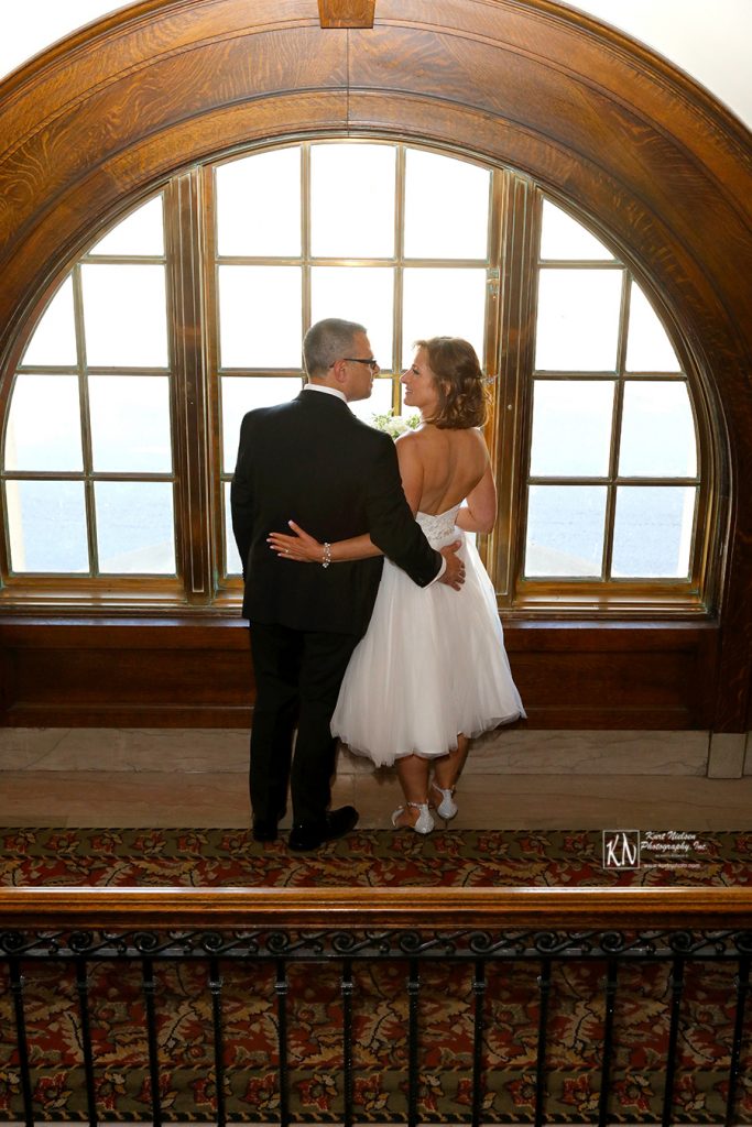 Wedding photographer downtown Toledo