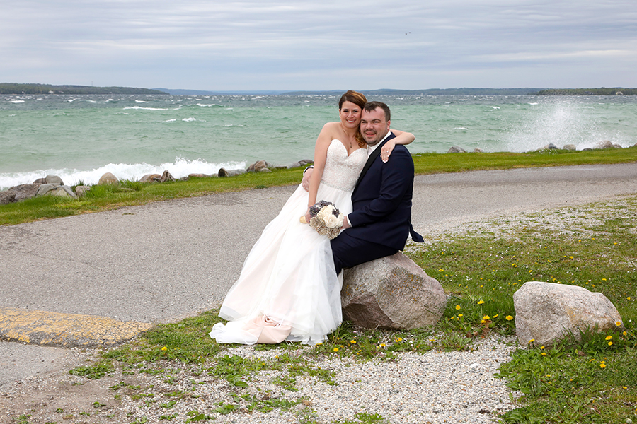 Lake Michigan wedding photography