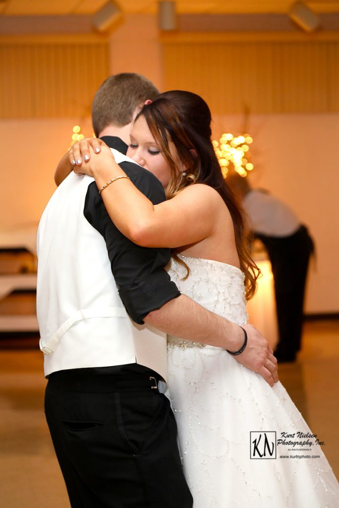 first dance at the wedding