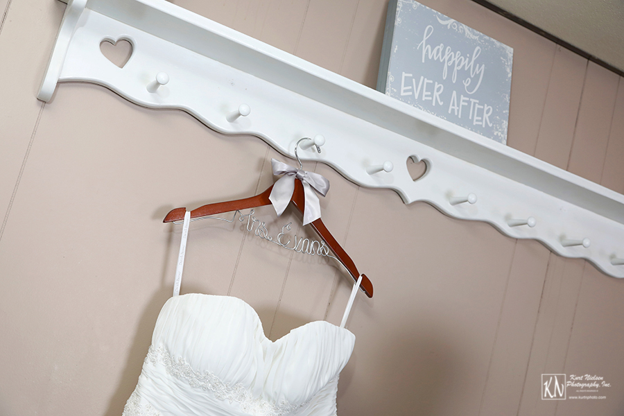 custom wedding dress hanger