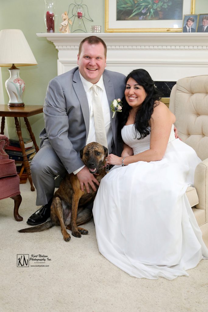 wedding dog