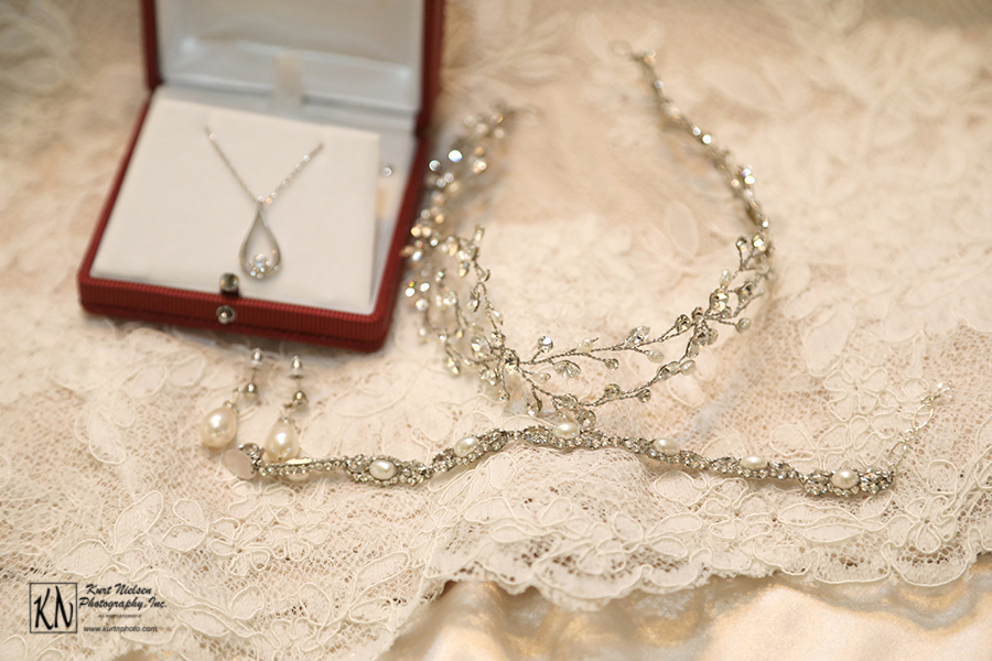 bridal jewelry from Something White Bridal Salon