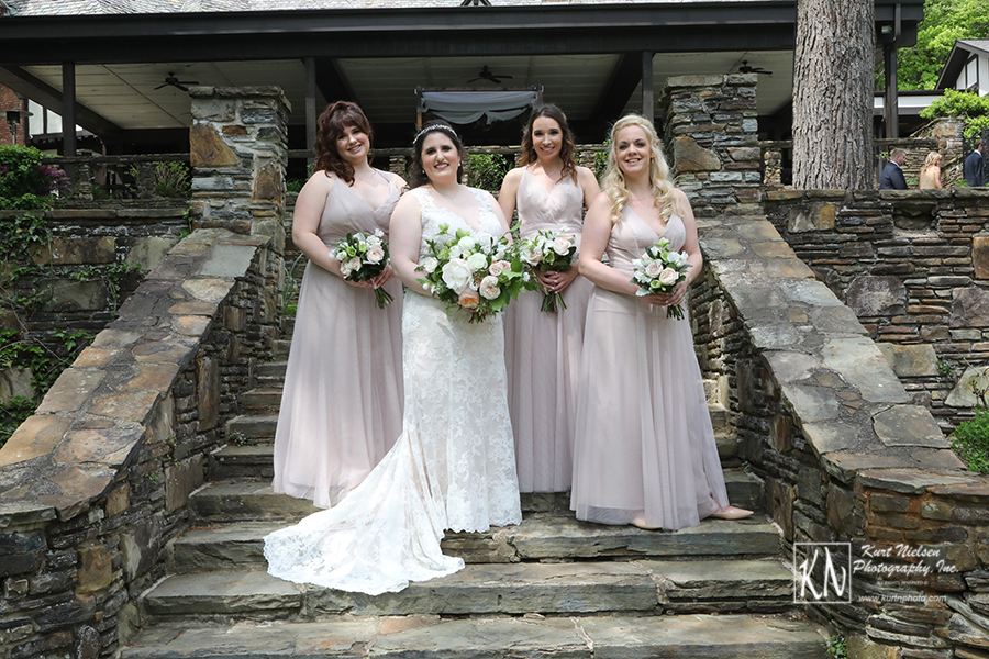 bridal and bridesmaids bouquets by Molly Taylor and Company