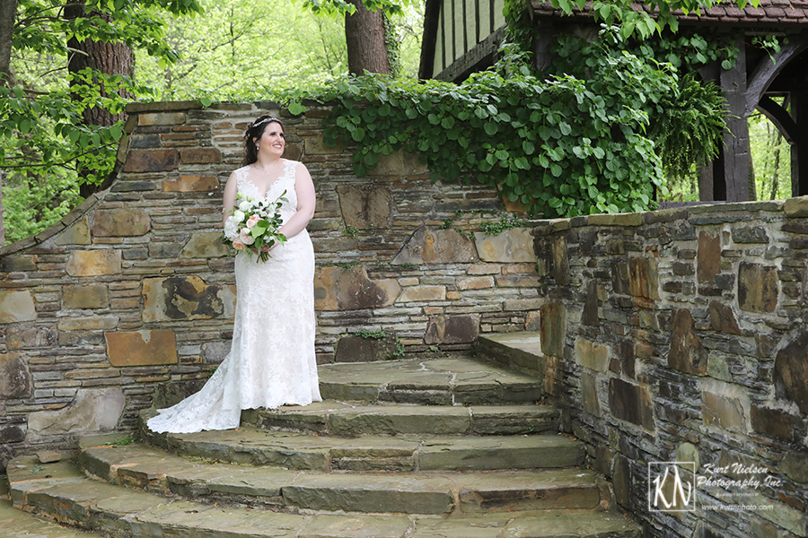 garden-inspired real wedding in Cleveland