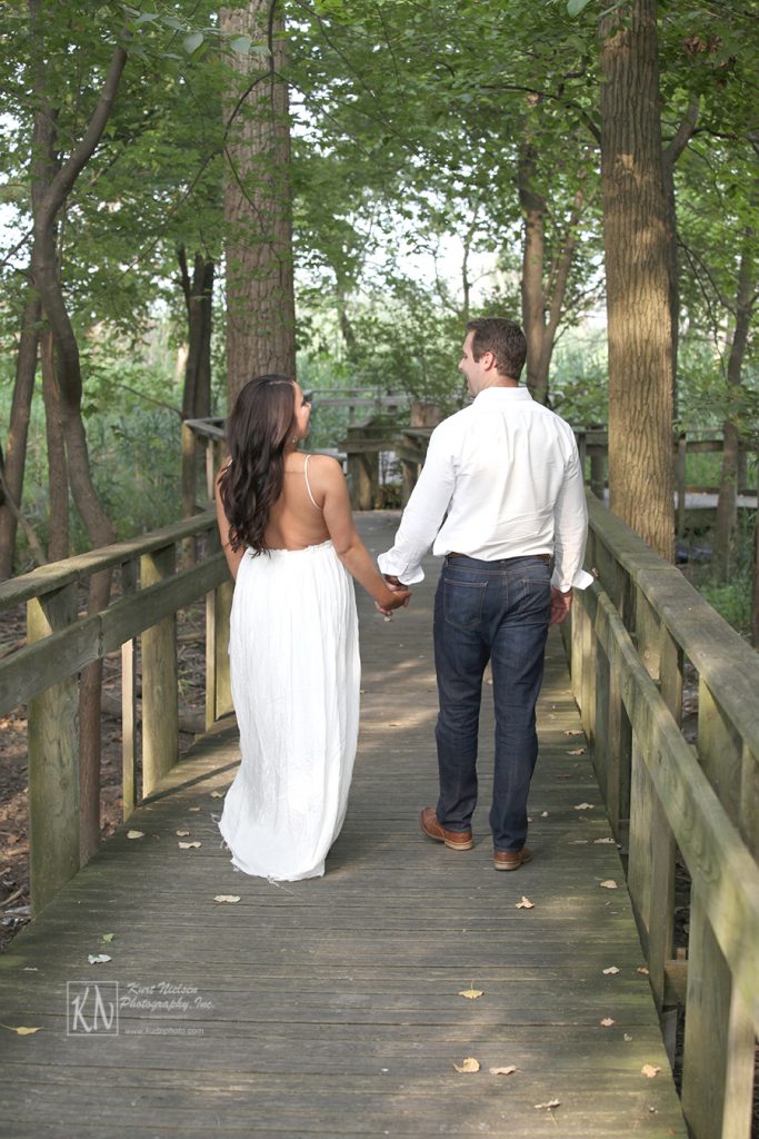 walking trail at Maumee Bay State park lodge and resort