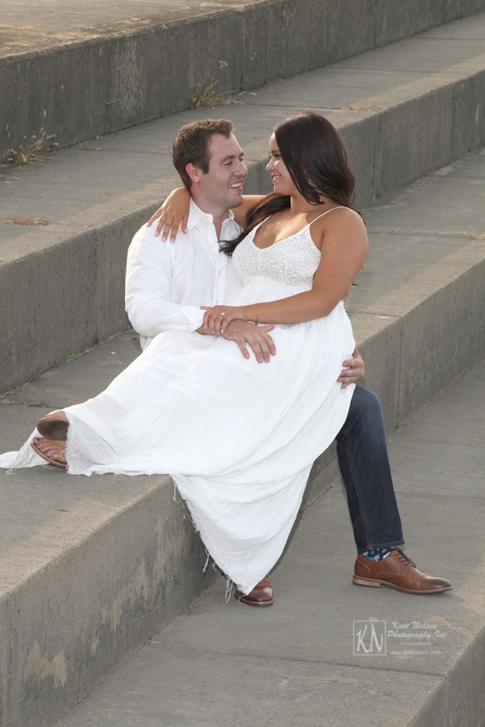 sitting on the dock of the bay at Maumee Bay State Park Convention Center