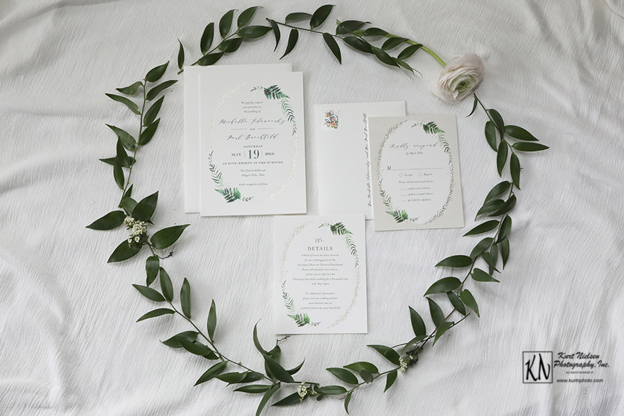 nature inspired wedding stationery by minted.com