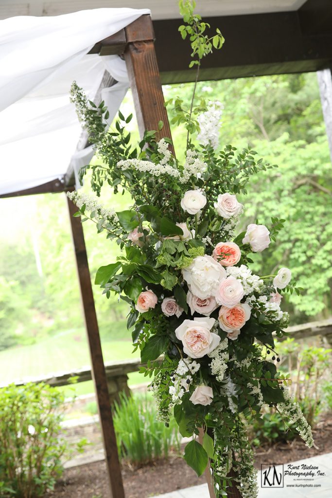 blush and white florals by Molly Taylor and Co
