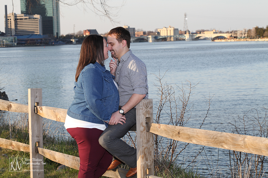 maumee river engagement photos