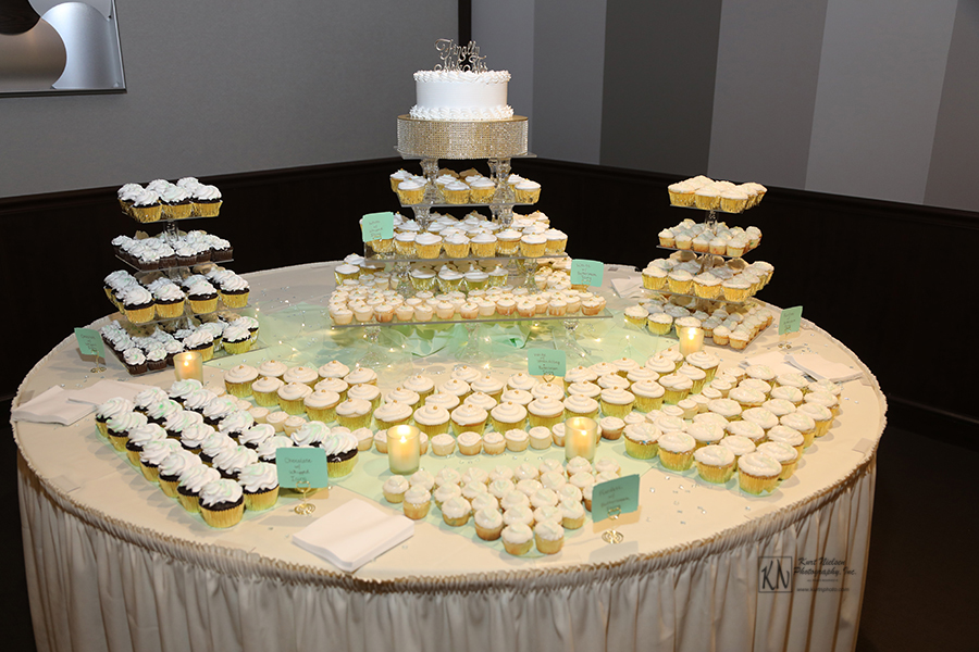 wedding cupcake displays