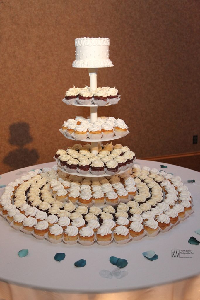 cupcake tower display